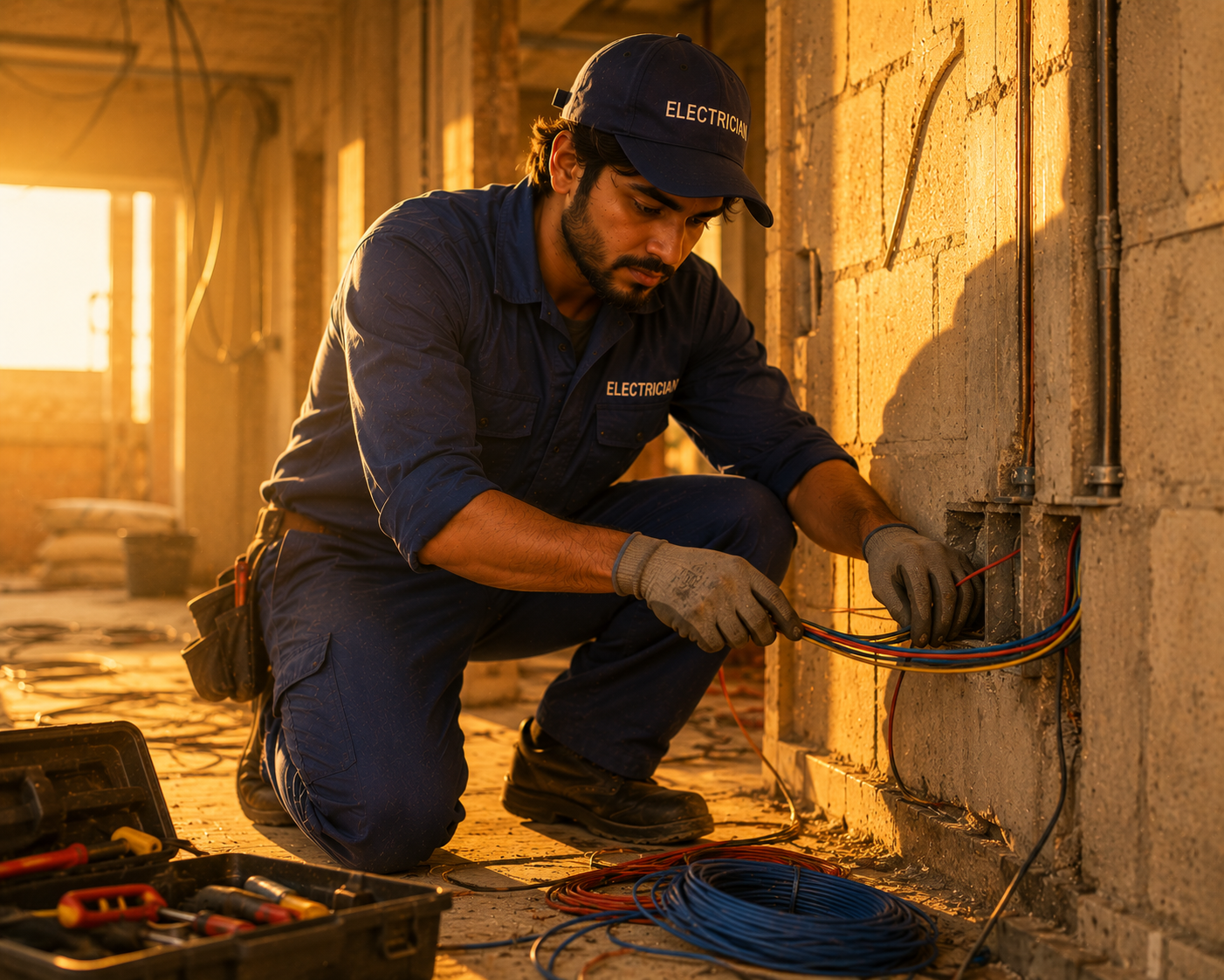 Electrical wire fitting